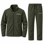 Textured Fleece Tracksuit Set