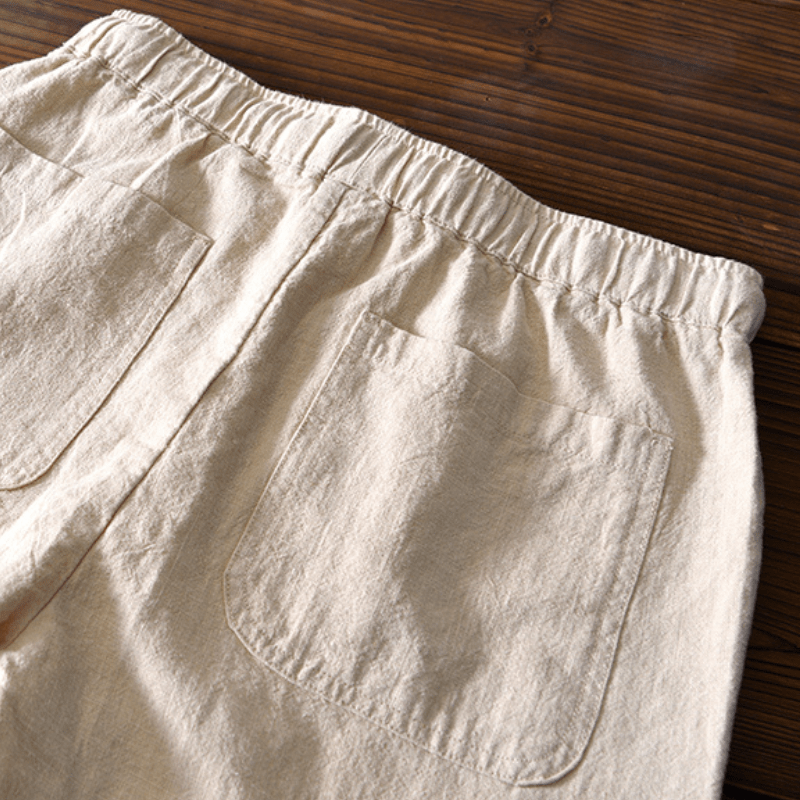 Rivo – Ramie Cropped Pants