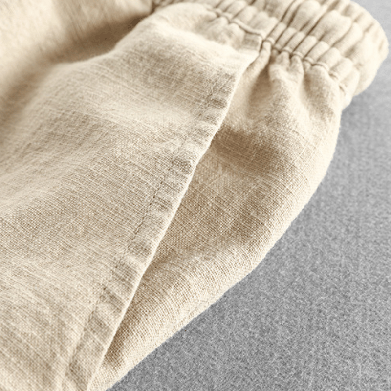 Rivo – Ramie Cropped Pants