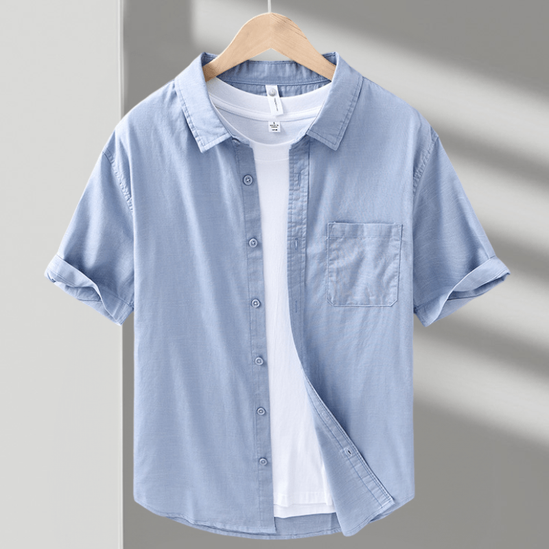 Coastline - Linen Short Sleeve