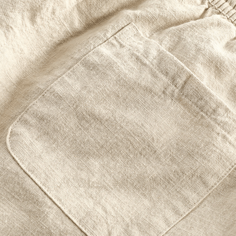 Rivo – Ramie Cropped Pants