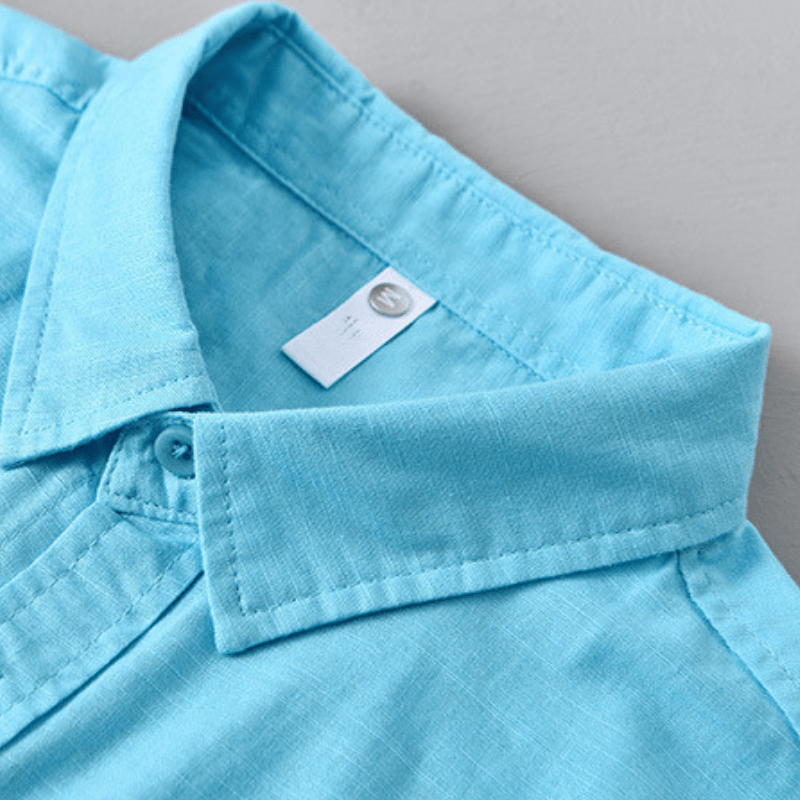 Coastline - Linen Short Sleeve
