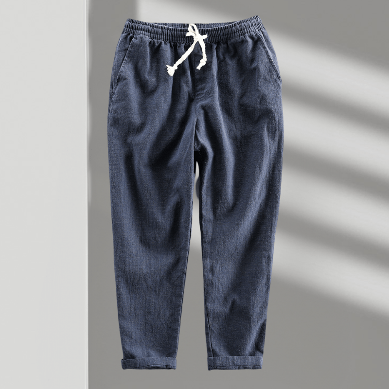 Rivo – Ramie Cropped Pants