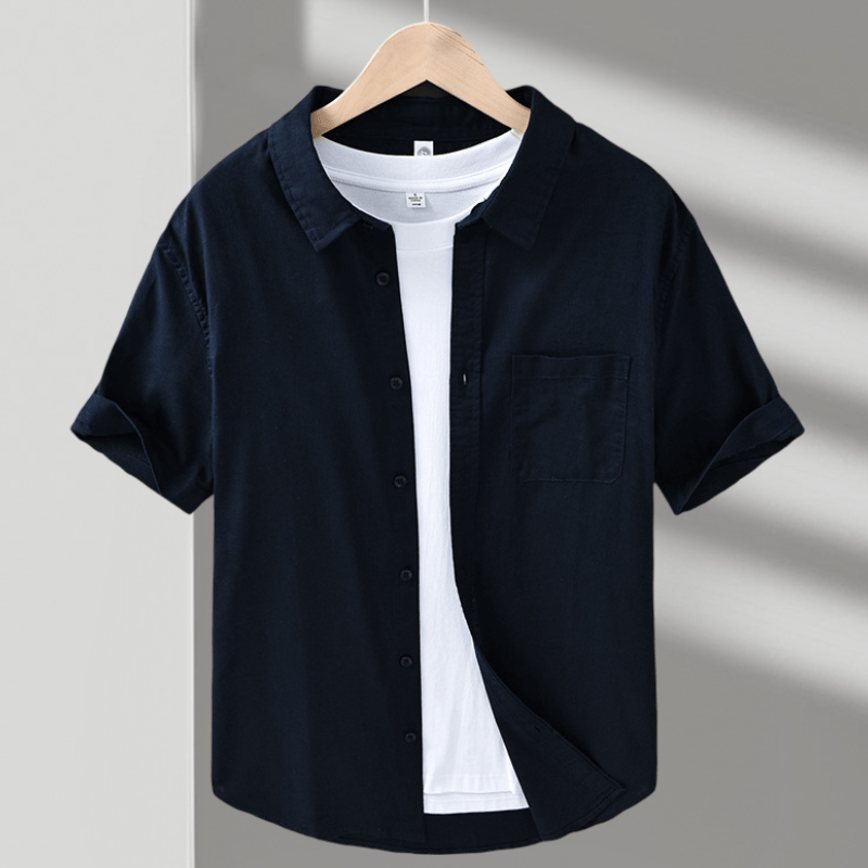 Coastline - Linen Short Sleeve
