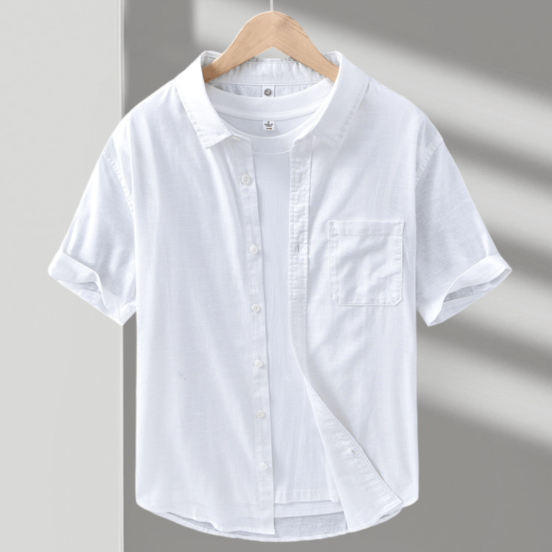 Coastline - Linen Short Sleeve
