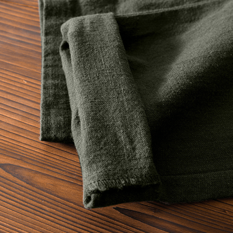 Rivo – Ramie Cropped Pants