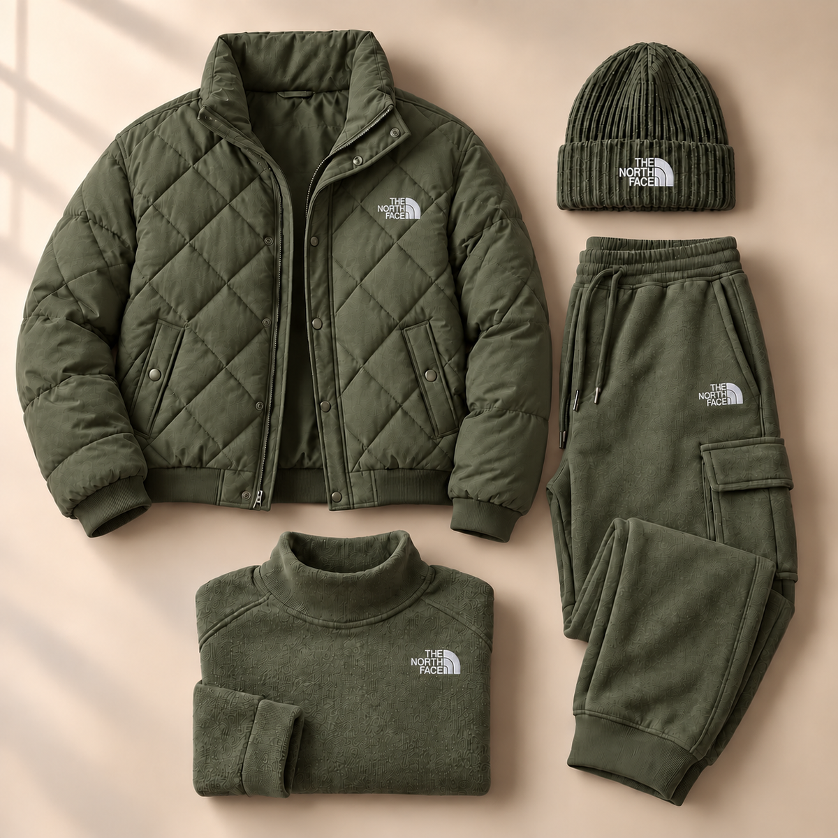 Men’s Five-Piece Winter Outfit Set-Clearance Sale