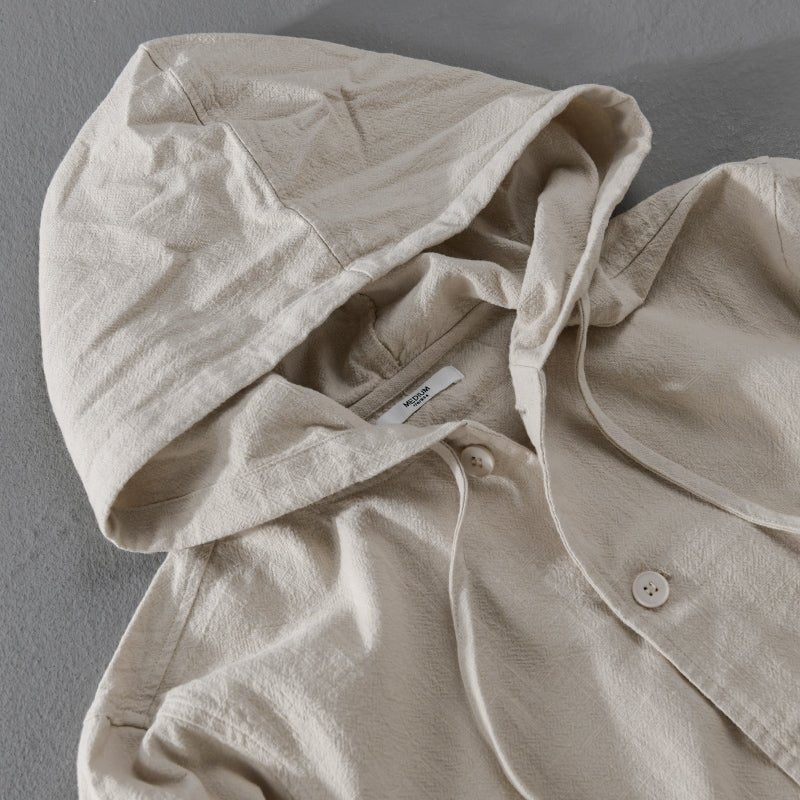 Haven - Ramie Hooded Jacket